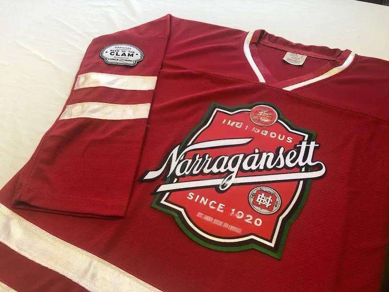 Narragansett Hockey Jerseys - We Customize with Player Name and Number Free shipping