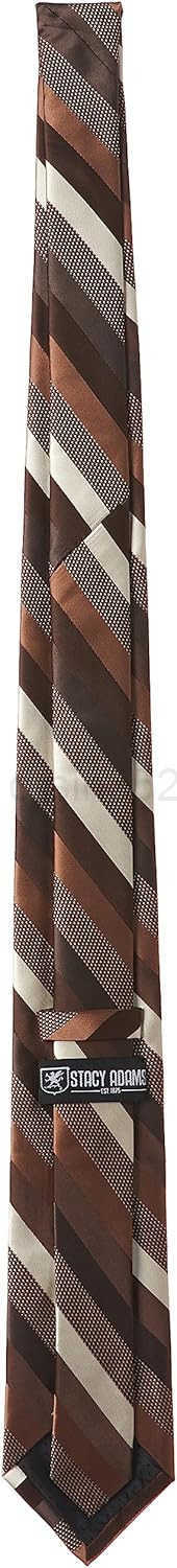 Mens Microfiber Stripped Tie SetW250904