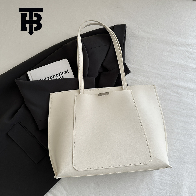TB BHULAMTE 2025 Spring and Autumn Designer s bag High-End Commuter Handbag Large Capacity This Year's Trend Retro Niche Shoulder Bag Tote Bag