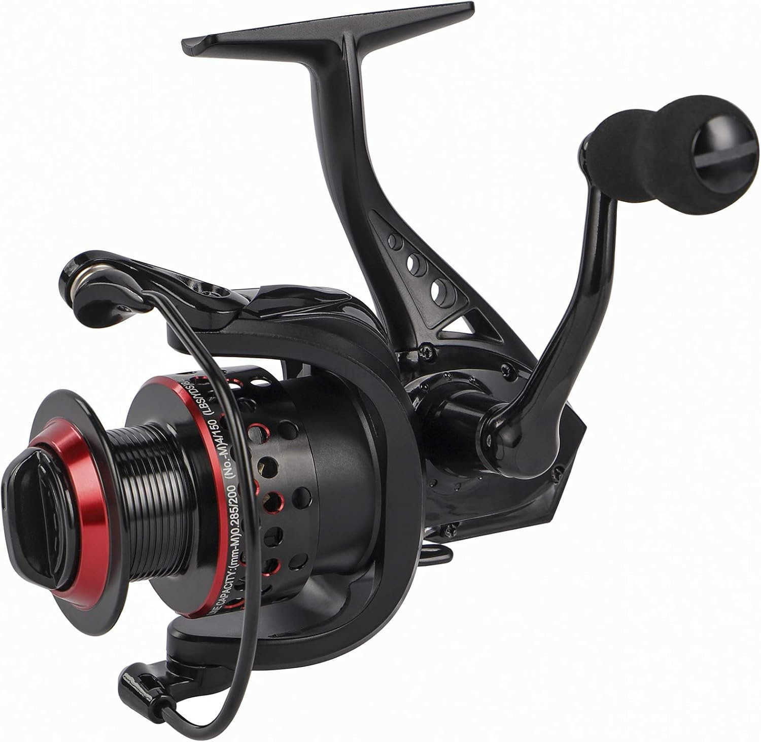 Fishing Reel 71 Stainless Steel BB Ultra Smooth Aluminum Spinning Fishing ReelLightweight Spinning Reel for Freshwater Saltwater Fishing Come with 109