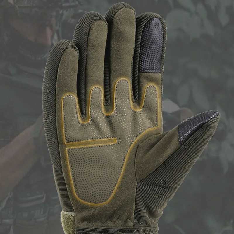 New Mens Thermal Tactical Gloves Winter Soft Shell Touchscreen Motorcyc Riding Gloves Outdoor Cold Weather Fece LinedXJ250904