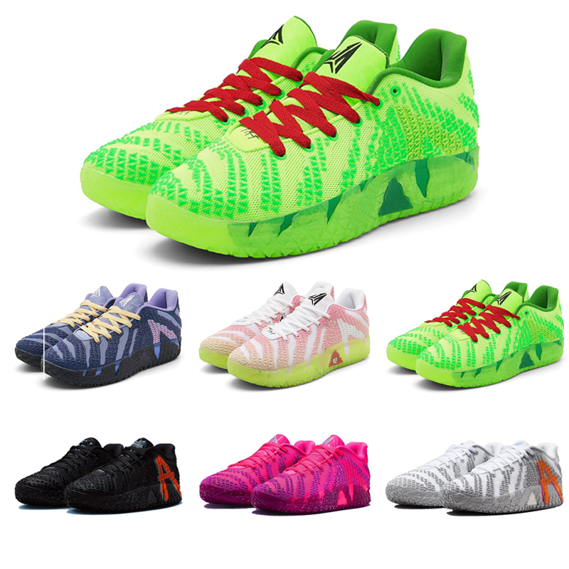 Morant Ja 3 Morants Designer Mens Basketball Shoes Hyper Pink Green Black Grey Navy Men trainers Outdoor Sports Sneakers