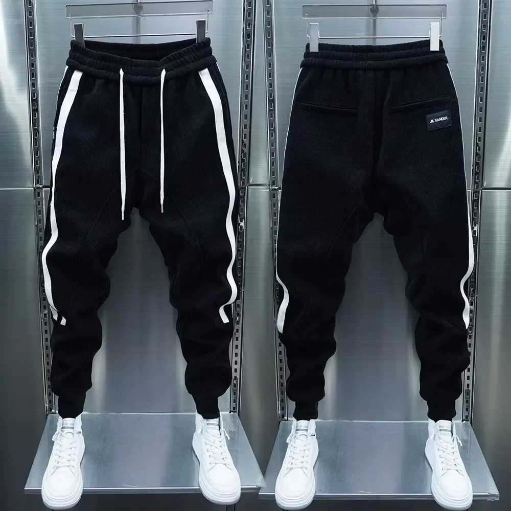 Spring Autumn Mens Trousers Korean Fashion Streetwear Joggers Pants Men Casual Men Clothing Elastic Waist Sweatpants MenXJ250904