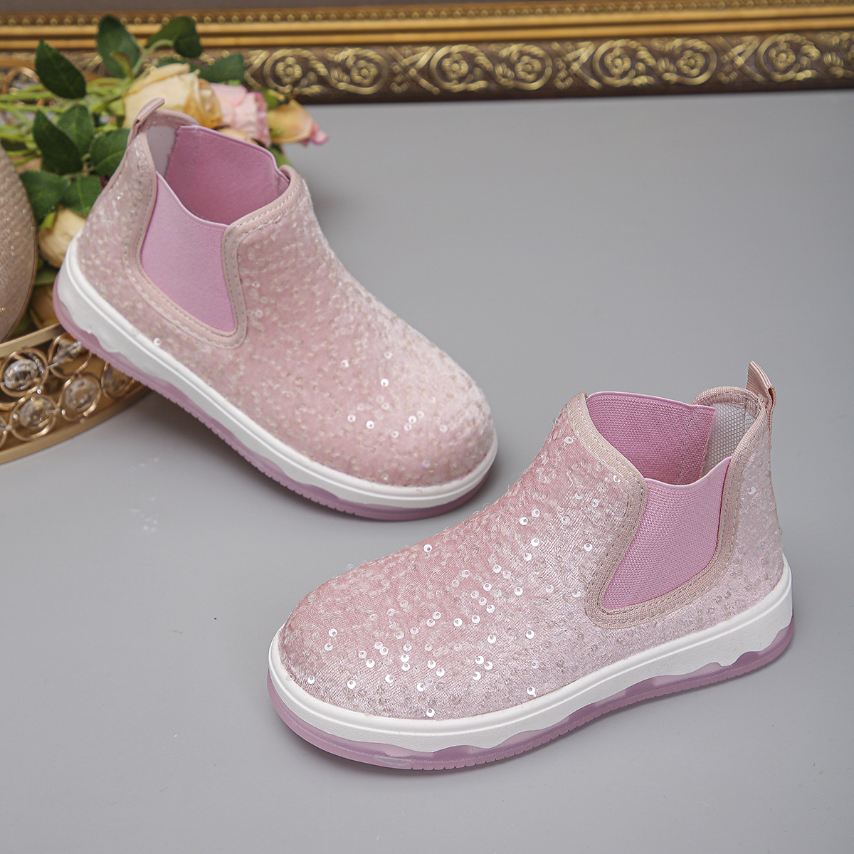 Fashionable children's single boots; Girls' fashionable short boots