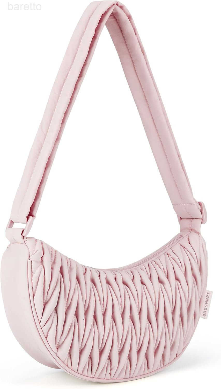 Hobo Bag for Women Nylon Quilted Crossbody Bags for Women Shoulder with Adjustable Strap M250903