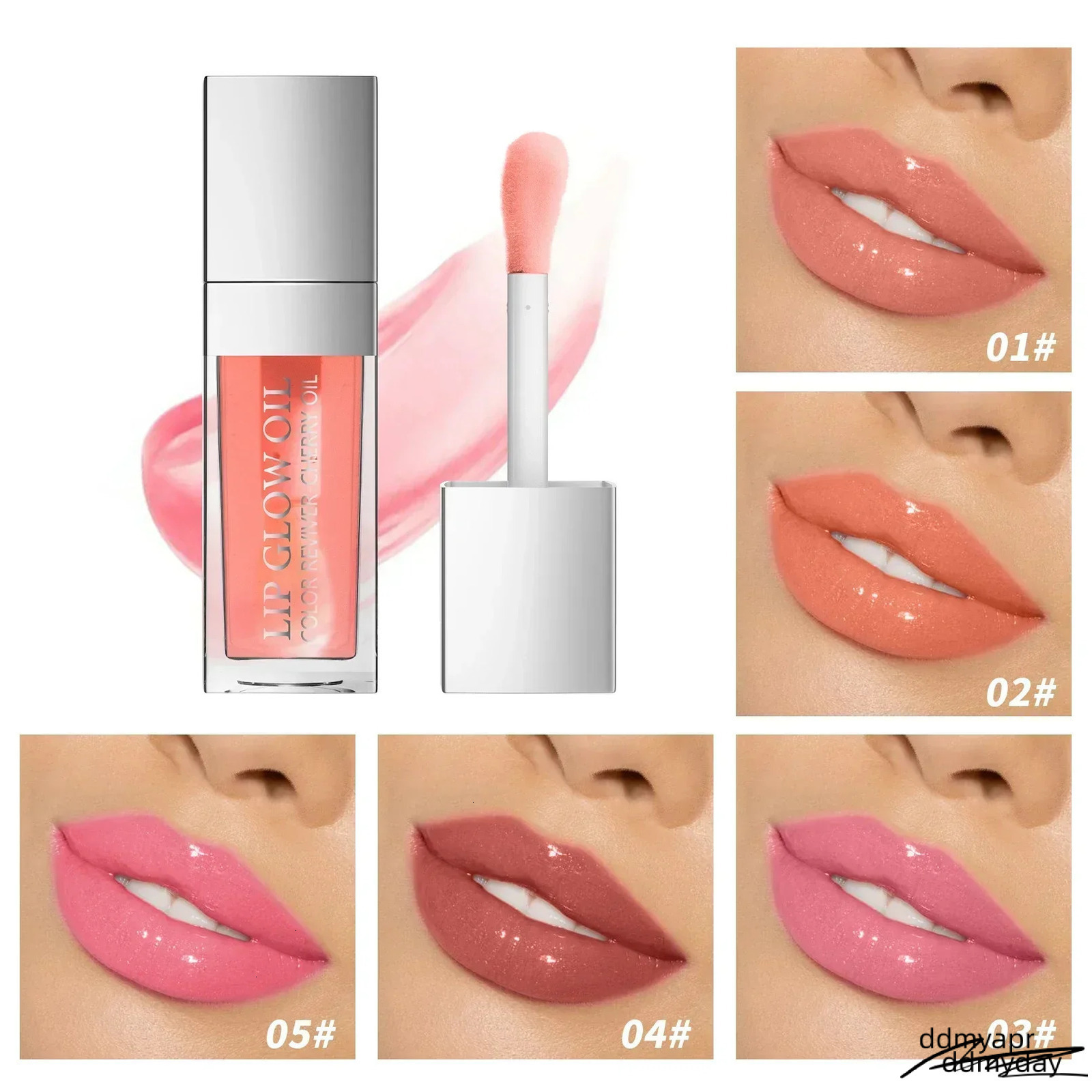 Crystal Jelly Moisturizing Plumping Gloss Makeup Sexy Plump Glow Oil Tinted Lip Plumper Set 250712 Ddmyday