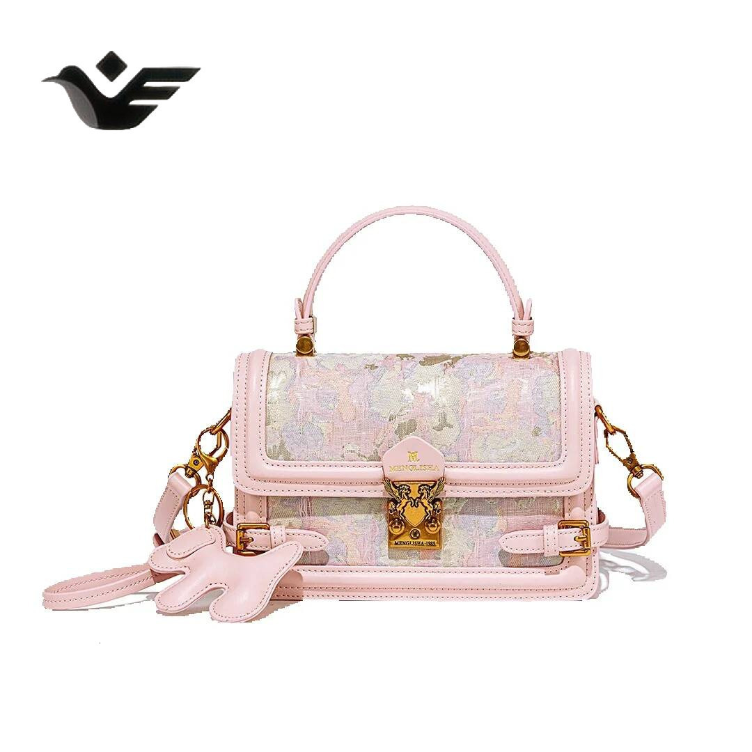 Feiyan Free Shipping New Designer Bag Luxury Shopping Bag High-end Embroidery Single Shoulder Small Square Bag For Women Commuting Casual Versatile Ha