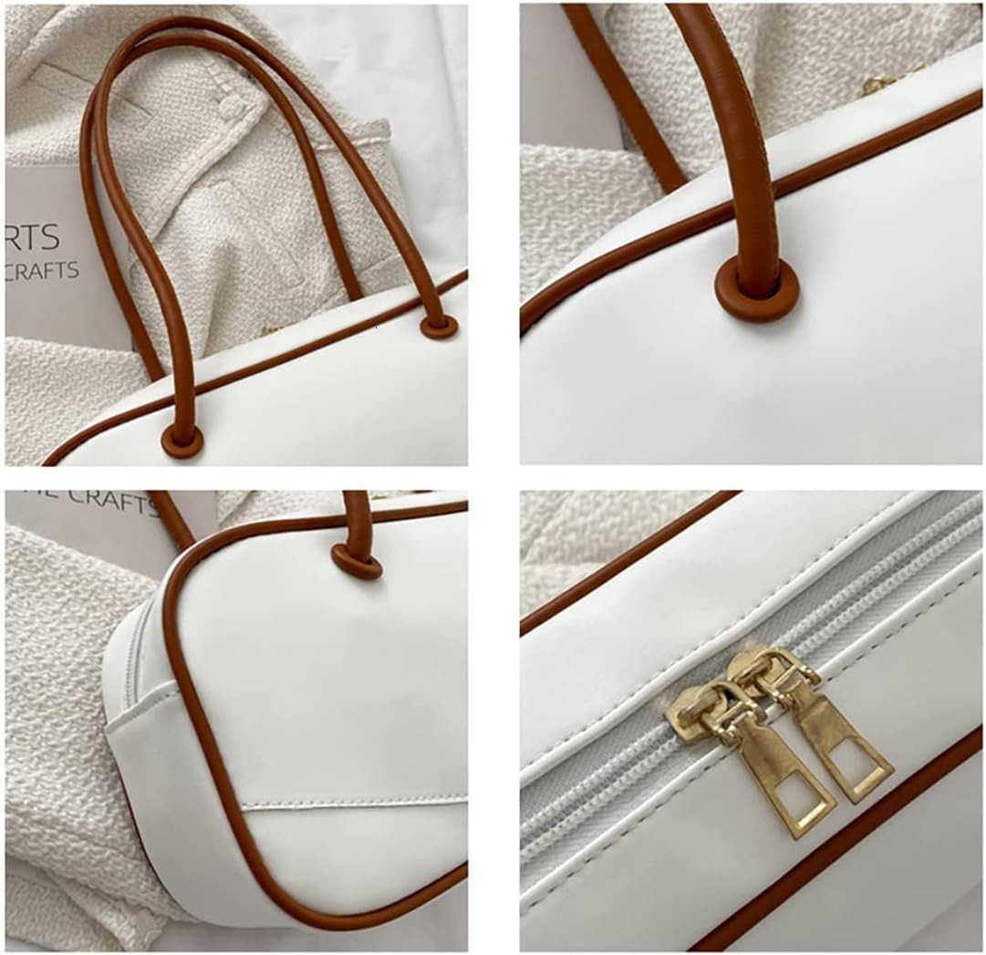 Leather Handbags Boston TopHandle Purses Smile Satchel Elegant Shoulder Bag for Women M250904