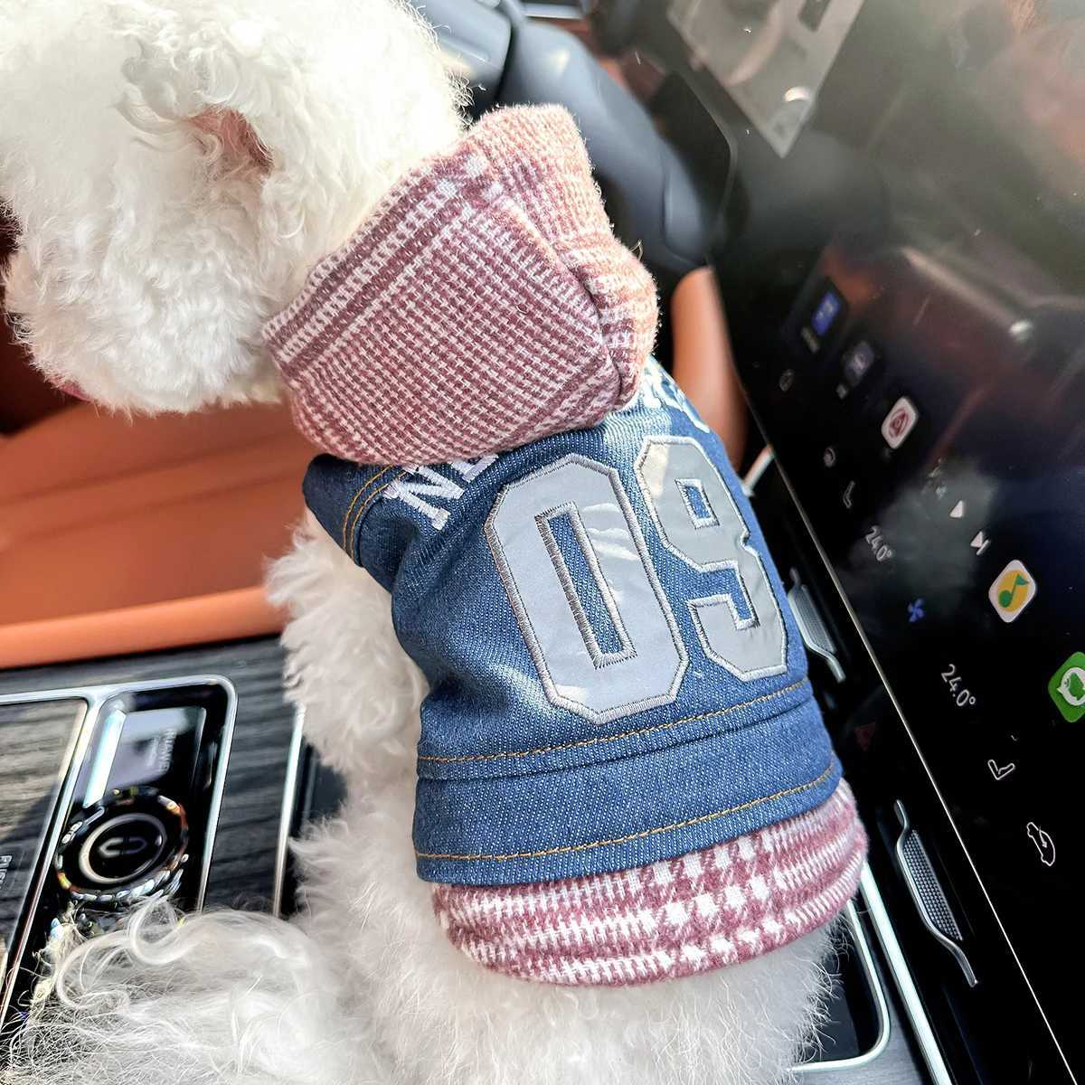 Pet Clothes Dog Cat Out Handsome Cute Comfortable New York 09 Coat W250904