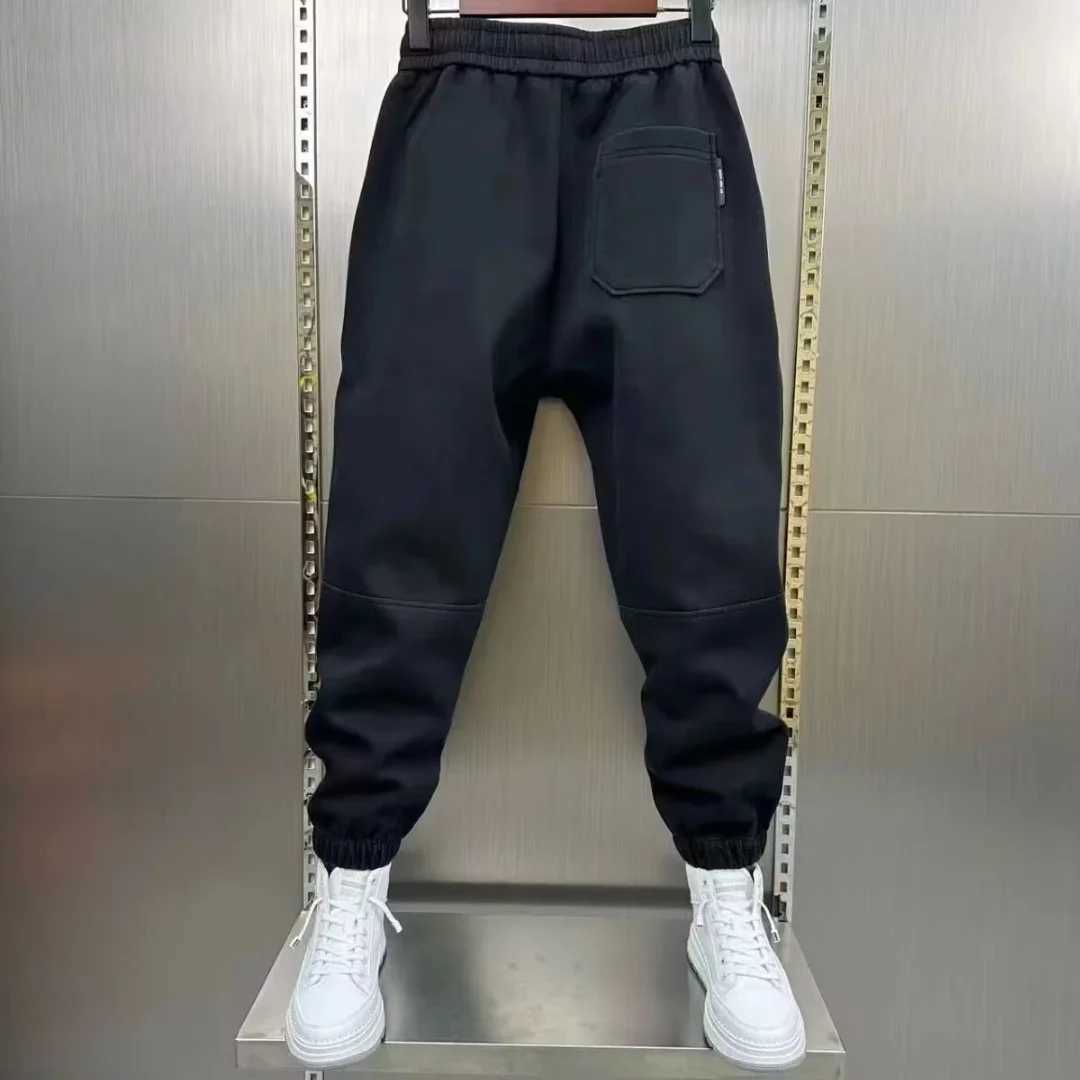 Autumn Mens Trend Joggers High Street Sports Trousers 9Minute Sweatpants Fashionable Mens Clothing 2024 Streetwear MenXJ250904