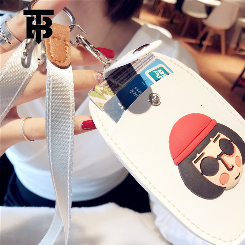 TB BHULAMTE This Killer Is Not So Cold Card Holder Campus Card All-in-One Card Holder Bag Neck Designer s bag Strap Subway Transportation Card Badge C