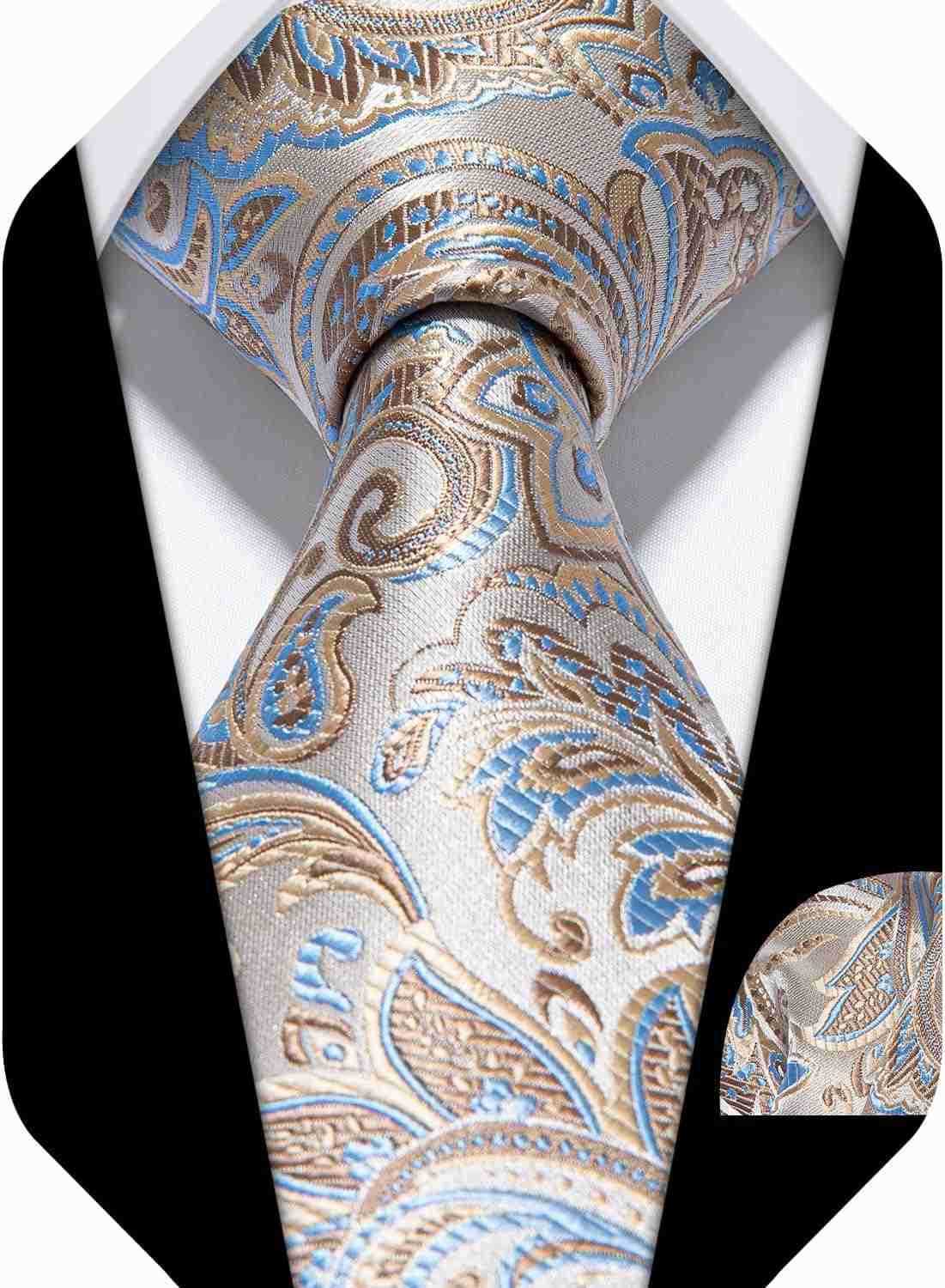 Mens ties Ties for men Black Tie Green tie handkerchief pocket square silk pocket squares for men Neckties 2piece SetW250904