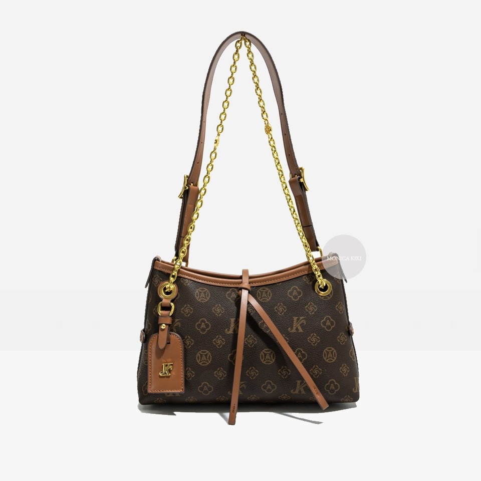 Designer bag for women tote bag printing classic new Luxury Bag purse Casual lightweight sustainable waterproof with texture brown