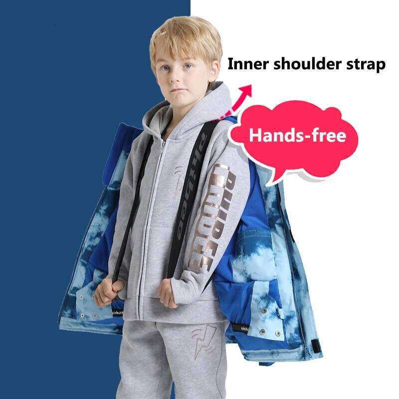 Children's Ski Snowboard Winter Suits Skiing Sets Waterproof Windproof Boys Jackets Pants Snow Coat For Kids