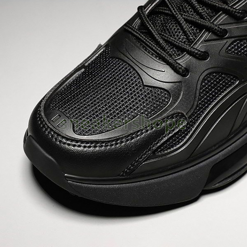 Designer Shoes mesh sneakers Fashion black mens shoes Comfortable Breathable durable non-slip Thick-soled casual daily trainers Size 39-44