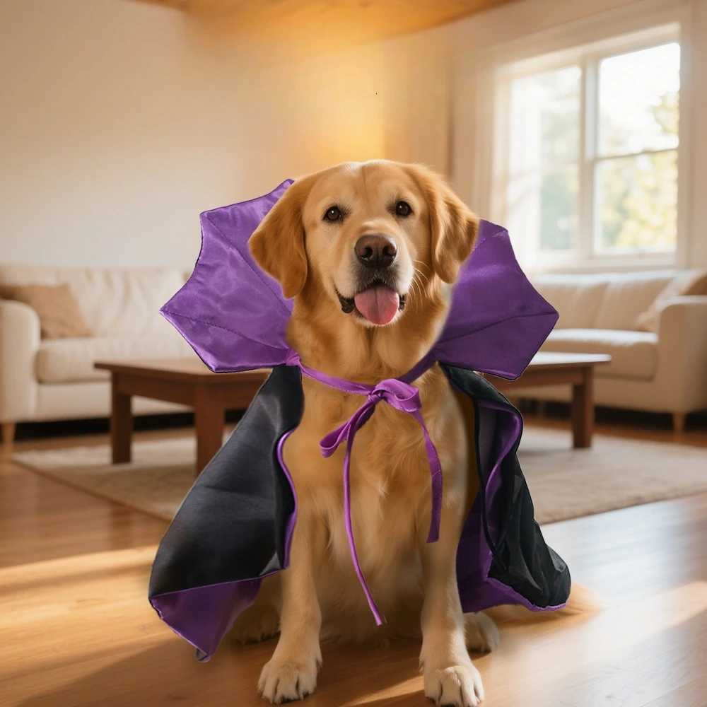 Funny Pet Dog Halloween Costume Dog Cat Costumes for Small Dogs Cosplay Vampire Cloak Dog Cat Clothes Cloak Pet Supplies W250904