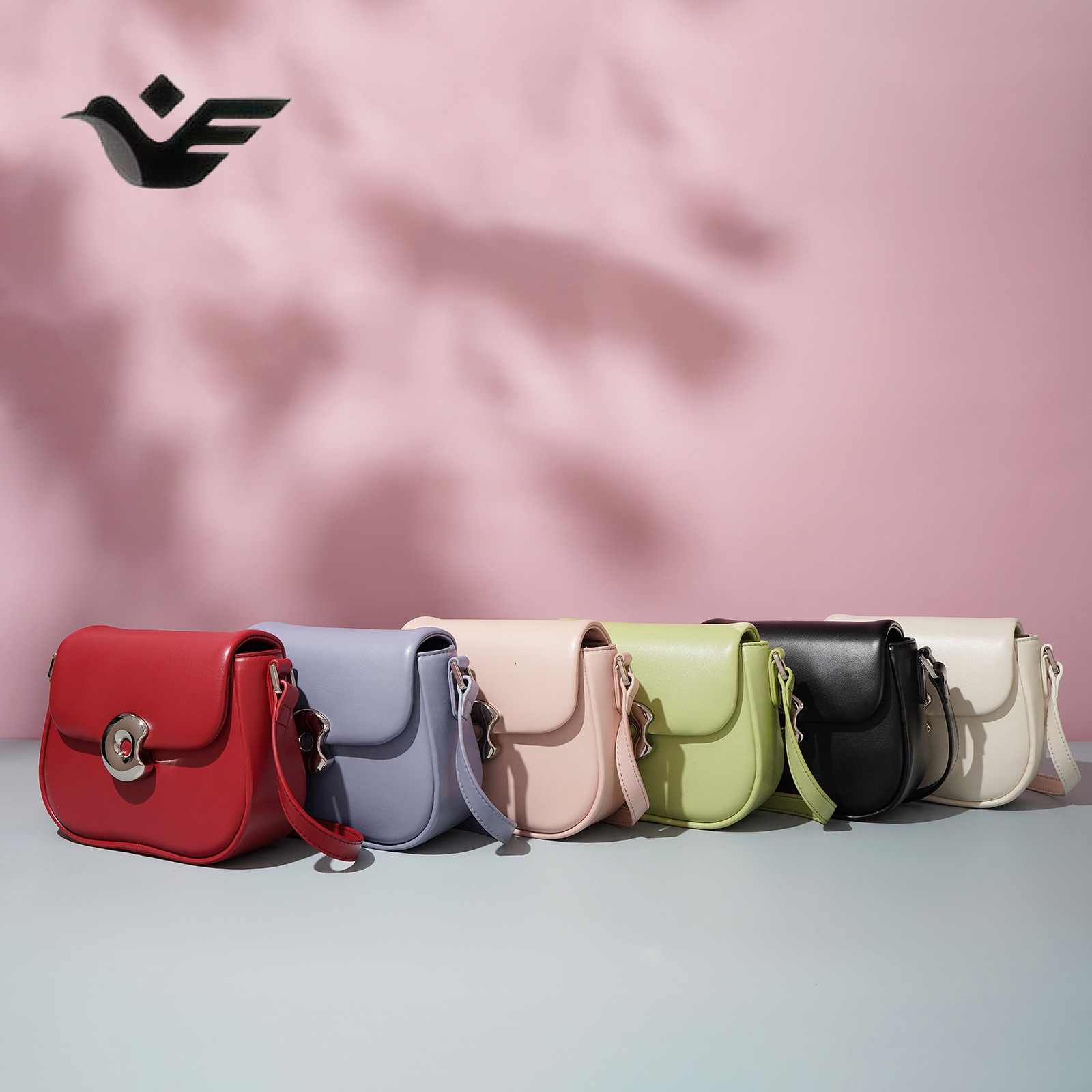 Feiyan Free Shipping New Designer Bag Luxury Shopping Bag New Genuine Leather Saddle Bag Crossbody Trendy Bag Niche Texture Shoulder Bag Commuter Vers