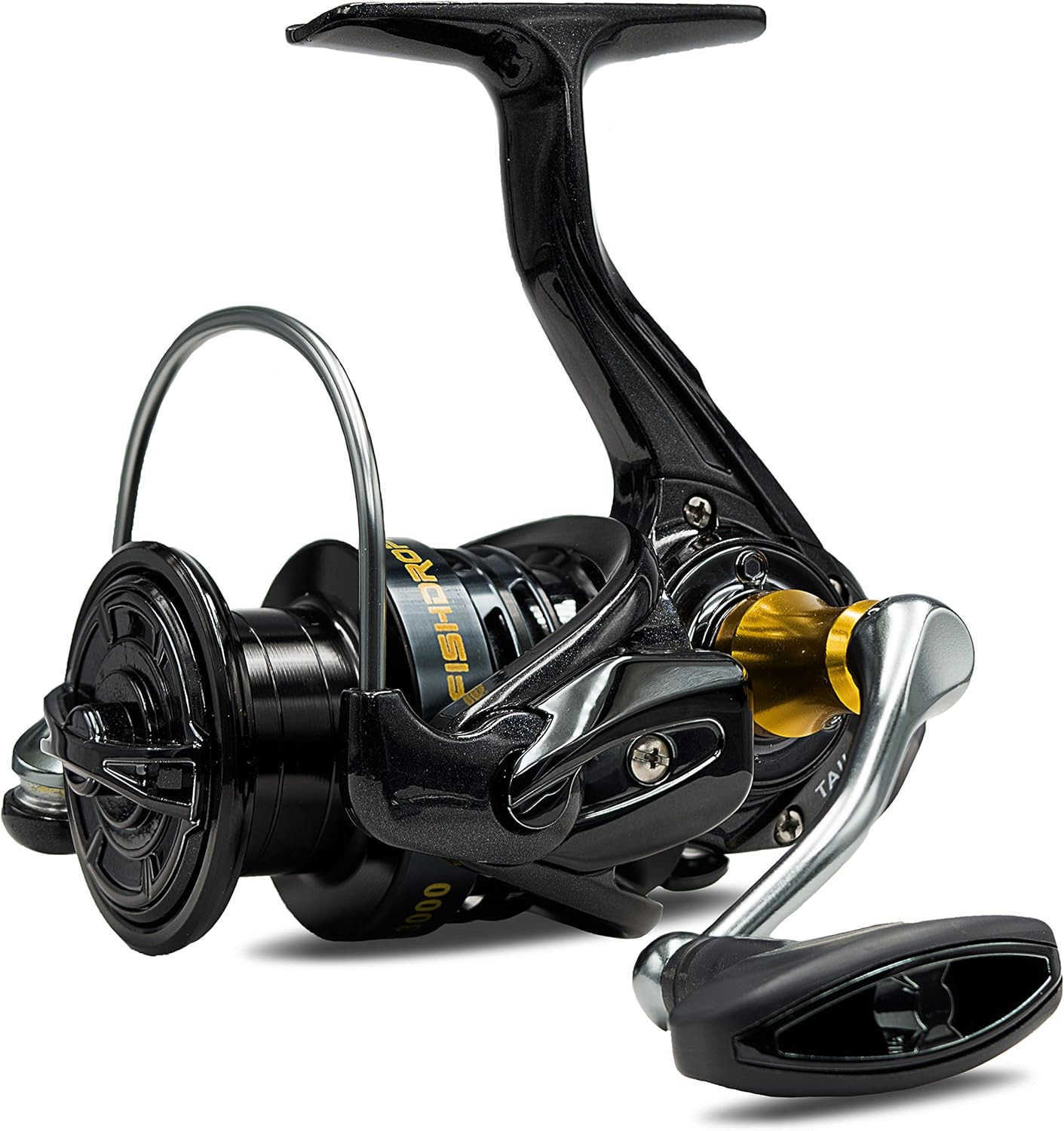 Fishing Reels Spinning Reel LeftRight Interchangeable Aluminium Handle 75 oz Ultralight Spinning Reels 551 Gear Ratio DeepShallow Aluminum Spool for F