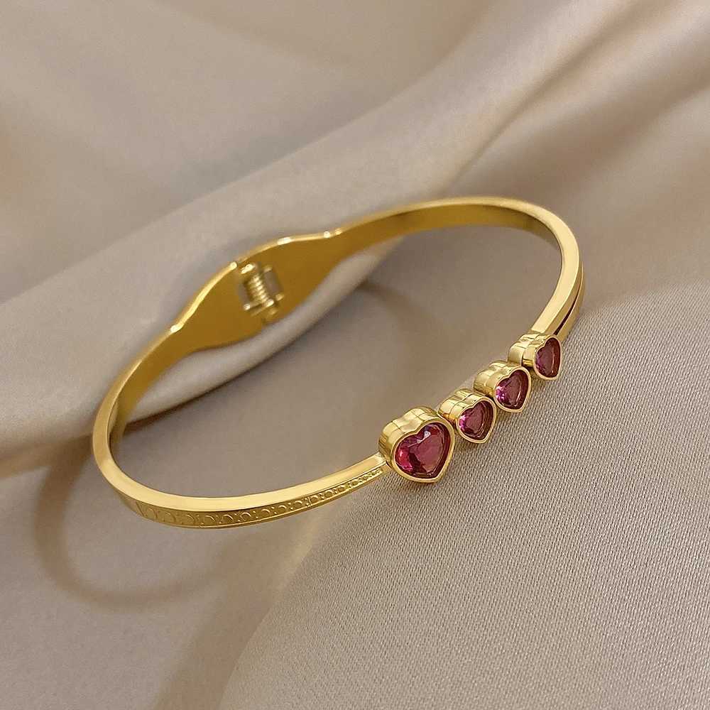 Greatera Pattern Wens Bracelet Personty Vntines Day Gift Popar Versatile Stainl Steel Jewelry For Wen Y250904