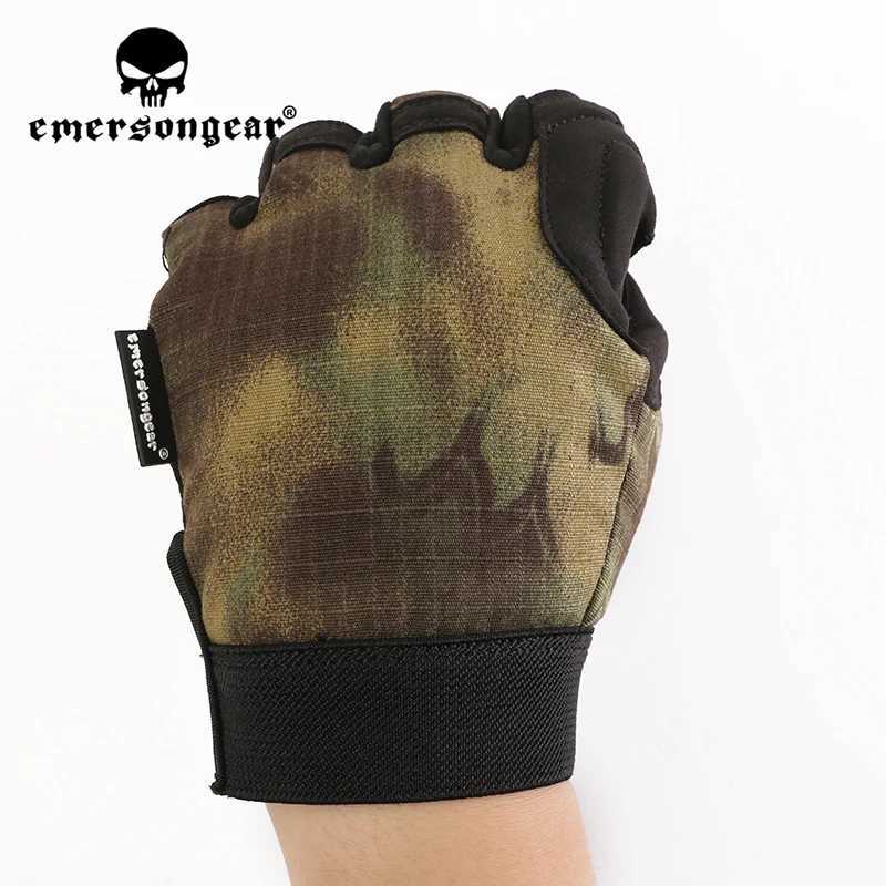 ersongear Lightweight Camouflage Gloves Tactical Full Finger Hand Protective Combat Handwear Sports Cam Hunting HikingXJ250904