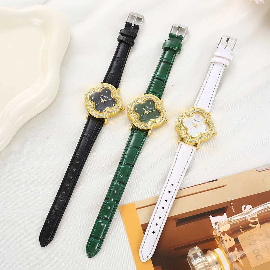 Quartz WATCH with diamond dial shell strAP luxury for students in summer graduation season X250904