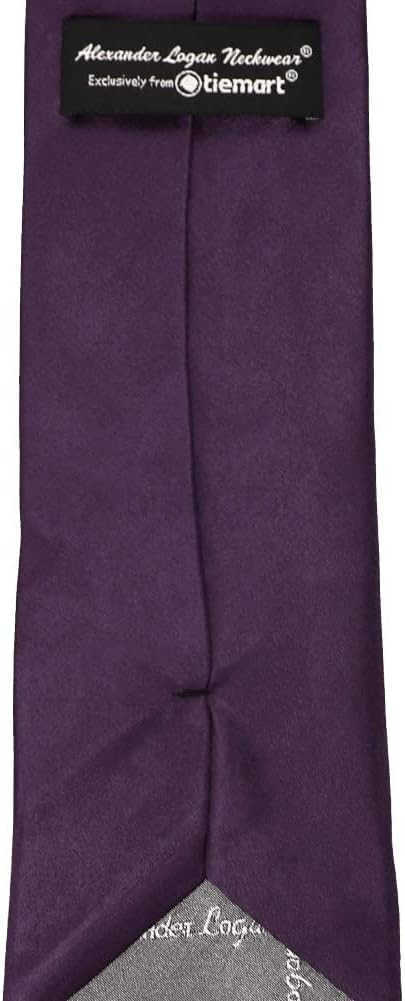 Mens Solid Color Necktie Standard LengthW250904