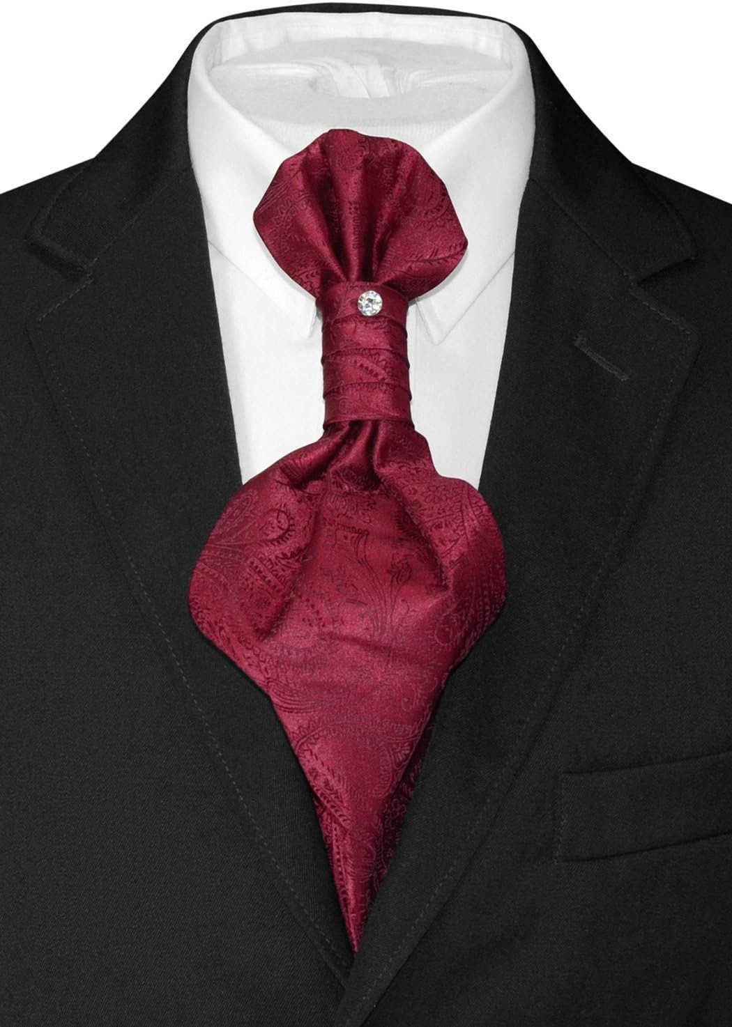 TiedSolid PAISLEY Color Cravat Mens Neck Tie 21 ColorsW250904