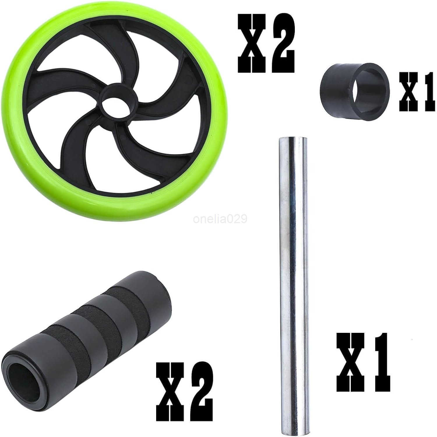 AB Wheel Roller Exercise Abdominal Fitness Wheel Workout StrengthTraining Roller 11W W250904