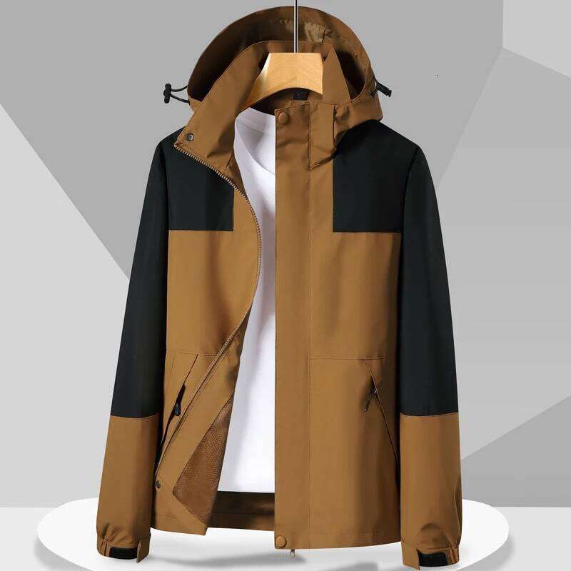 Women Mens Climbing Hooded Windbreaker Waterproof Rain Coats Fashion Men Hiking Jackets Spring Outdoor Sports Travel Jacket