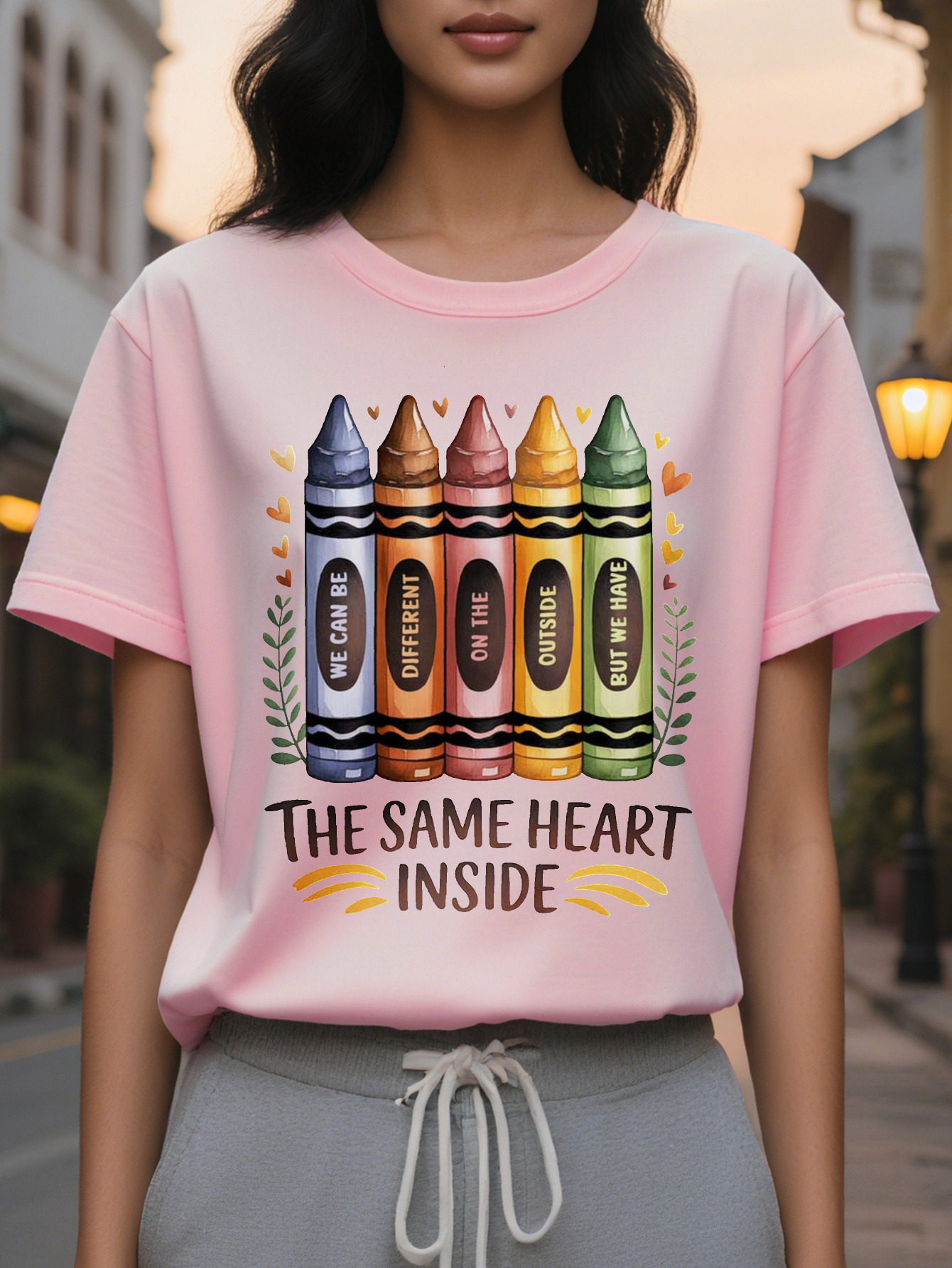 Autumn and Winter Women's Fashion Elegant Design Letter Pattern Cotton Regular Length