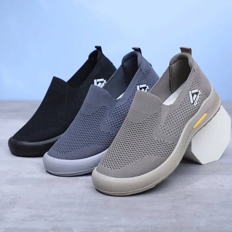 Bebealy Women's Sneaker Flat Casual Nonslip Outdoor Soft Home Shoes Comfortable Slip-on Men Shoe ddmysaturn