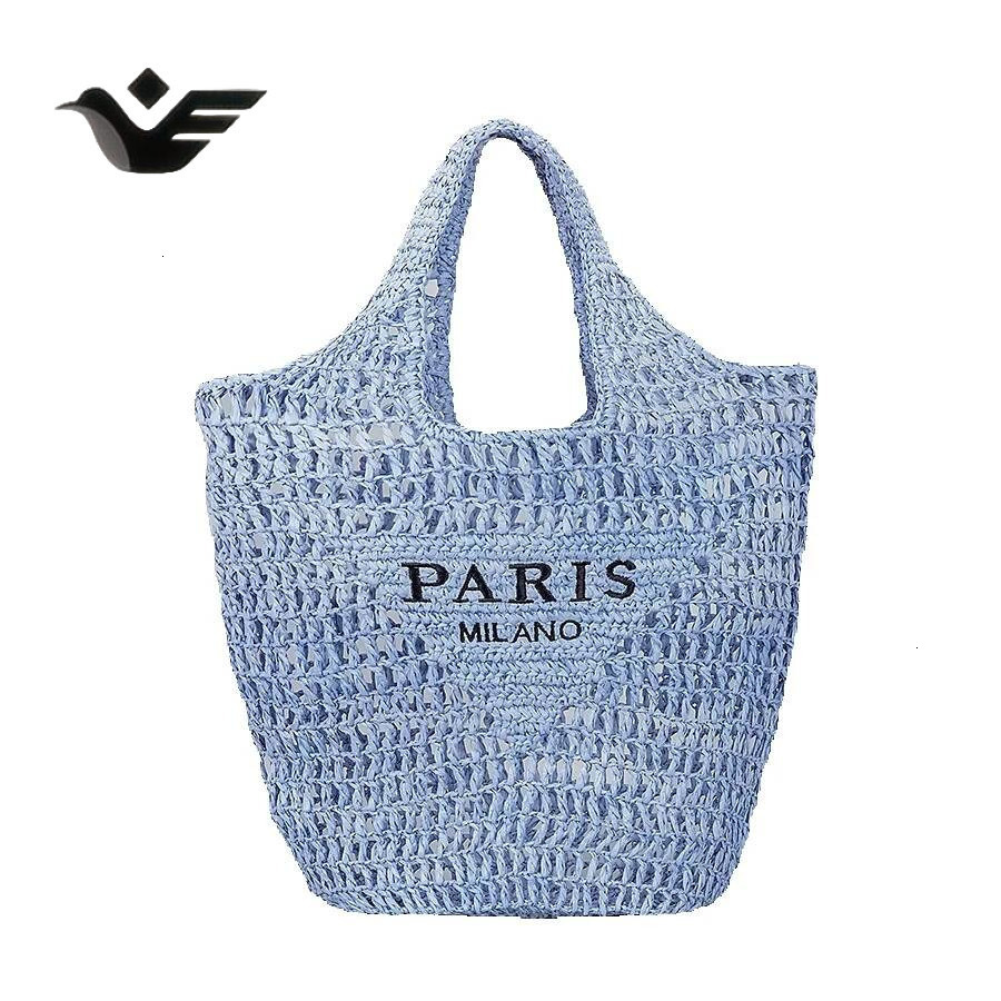 Feiyan Free Shipping New Designer Bag Luxury Shopping Bag Pure Handmade Woven Bag Vintage Trendy Large Capacity Hollow Handbag Versatile Mesh Bag For 