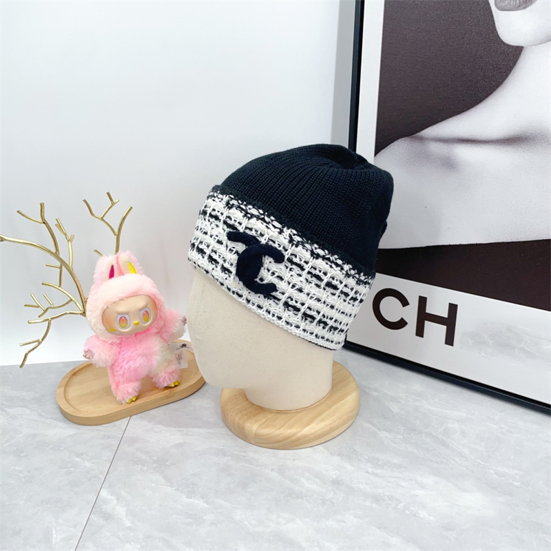 TOP designer beanie good material embroidery Luxury Knitted Hat Classic UNISEX trend autumn winter Elegance versatile temperament Casual fashion very nice