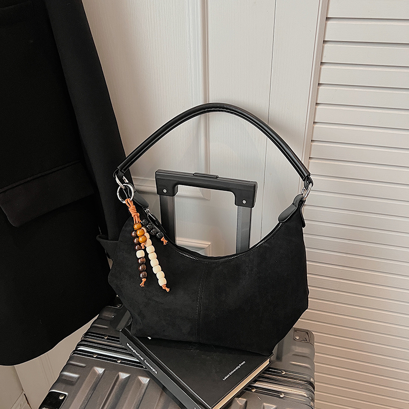 Autumn new niche fashion women's luxurious high-quality handbag, large capacity casual shoulder bag, daily casual versatile shopping crossbody ba