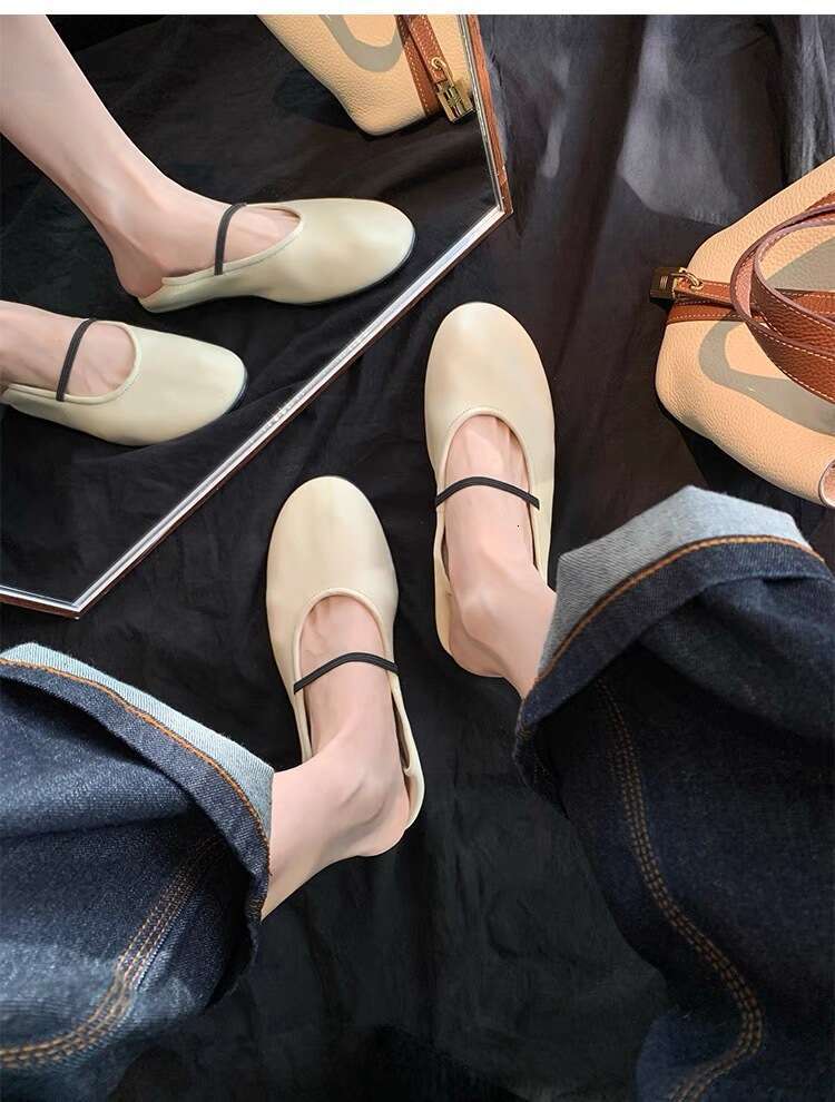 Sheepskin Version ~ 2025 New Genuine Leather Soft Sole Slip-On Designer Shoe Flat Casual Loafers for Women