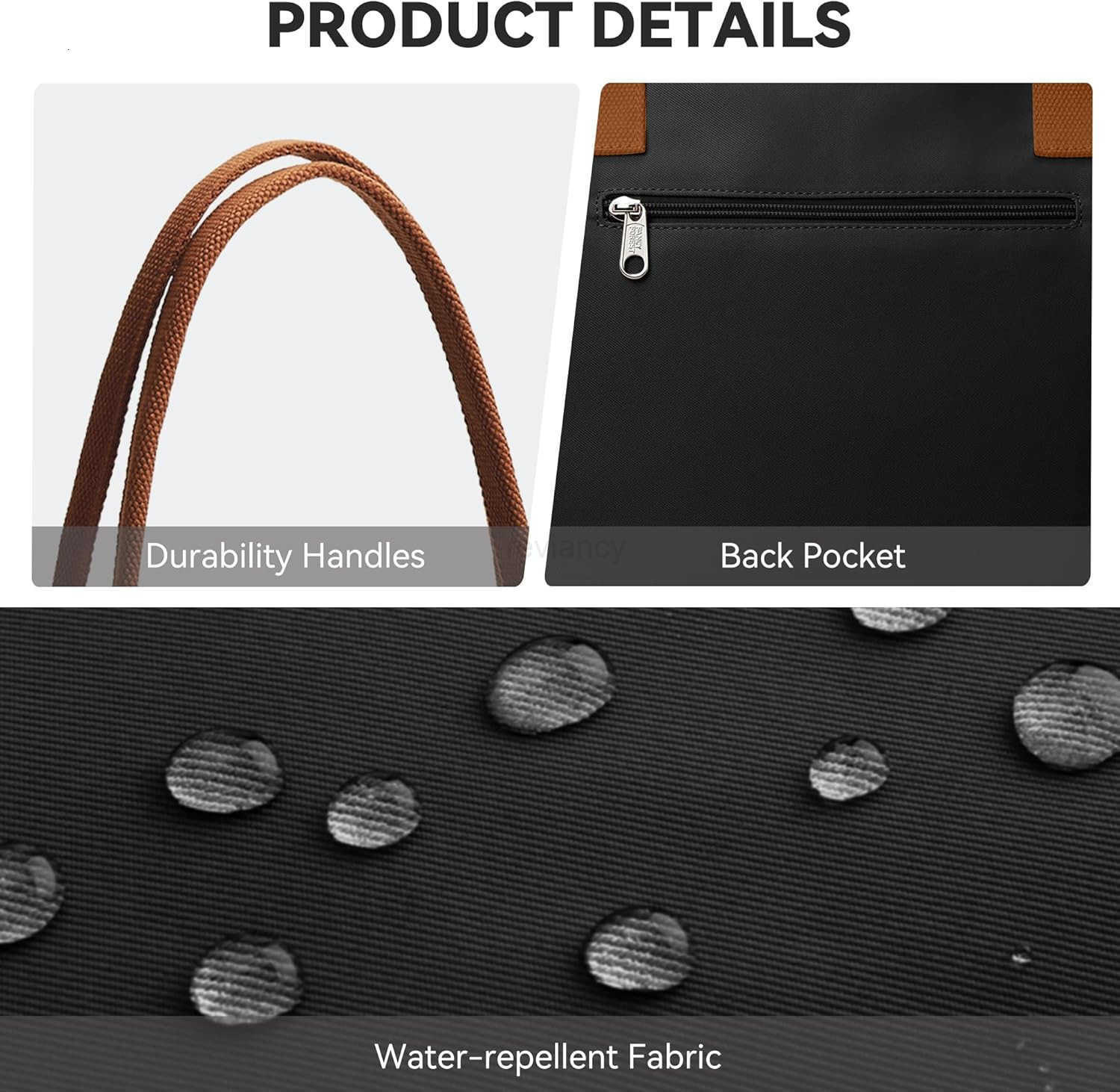 Tote Bag for Women Nylon TopHandle PurseShoulder Hobo handBag with Zipper Leisure Foldable WeekendW250904