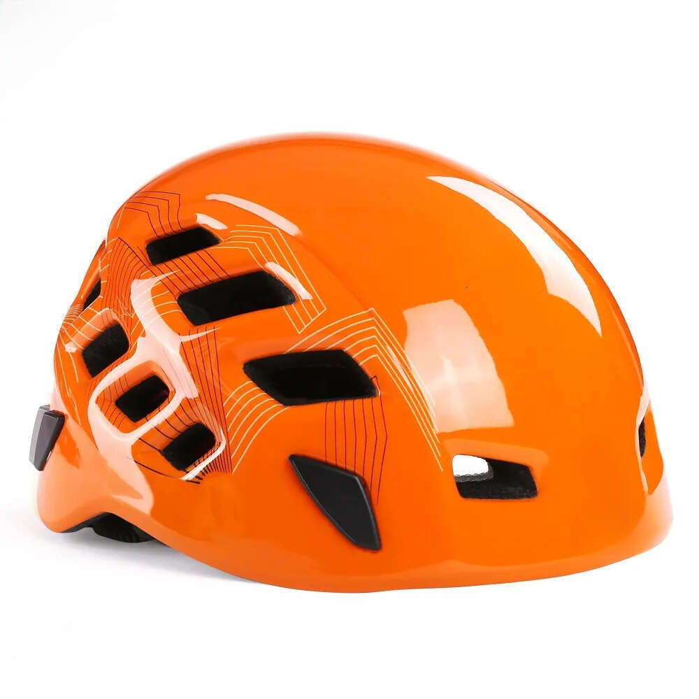 Safety Rock Climbing Caving Rappelling Rescue Helmet Scaffolding Head Protector