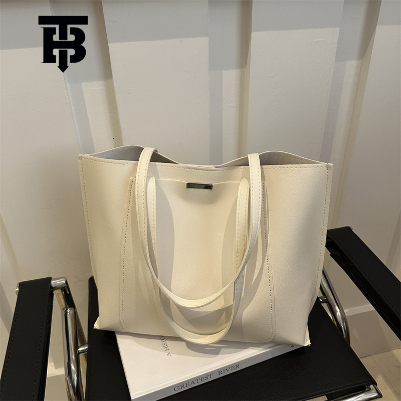 TB BHULAMTE 2025 Spring and Autumn Designer s bag High-End Commuter Handbag Large Capacity This Year's Trend Retro Niche Shoulder Bag Tote Bag