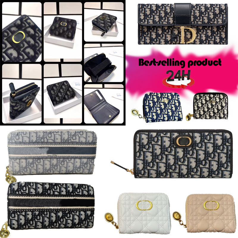 Luxury Designer Bag 2025 New Korean Women's Wallet Multi Card Coin Wallet Fashion Small Wallet Designer Wallet