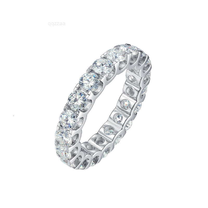 Wholesale Aivenchy Lab Grown Diamond Hiphop Ring Fine Jewelry 925 Sterling Silver Women Luxury Moissanite Finger Ring