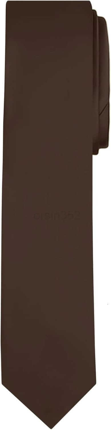 Mens Skinny Width 2 Solid Color TieW250904