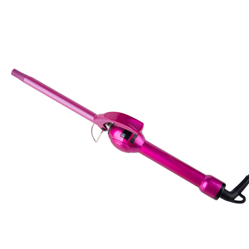 Irons Max 980 Professional Curler Tongs LCD Digital Wand Curling Hair Iron Corrugated Wave Styling Tools 9mm13mm 110-240v X251027