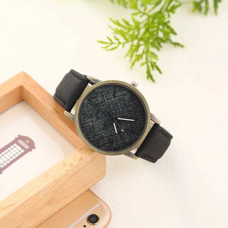 Fashion Men Casual Quartz Wristwatches Wen Jean Fabric Leather Business Watches Relogio Feminino Ladies Wristwatch Hot Clock X250904