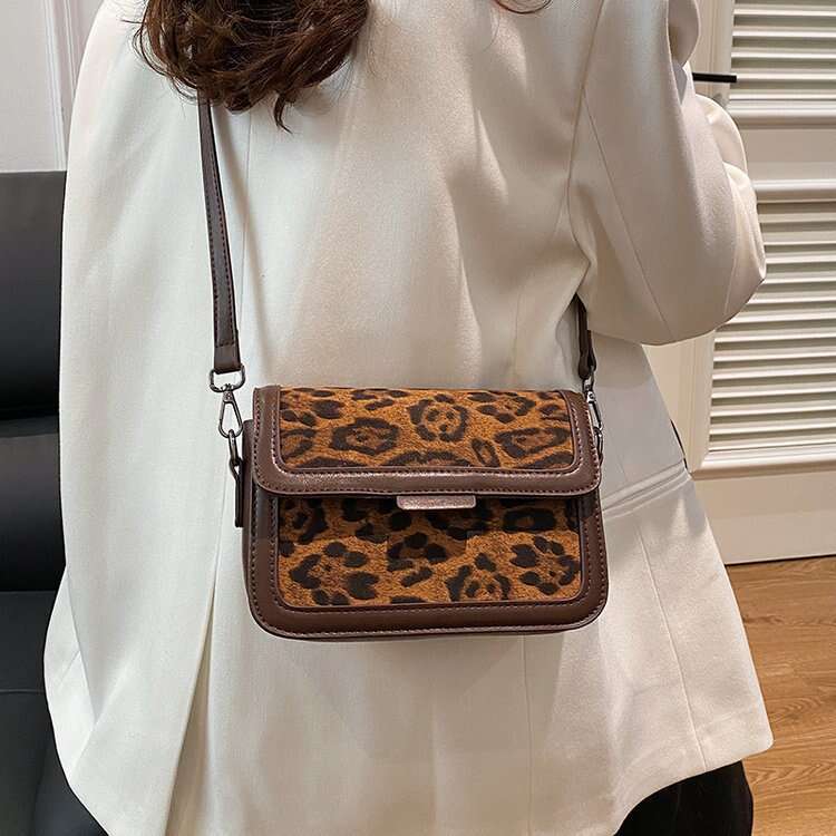 2025 Spring New Small Square for Women, Trendy Printed Crossbody Bag