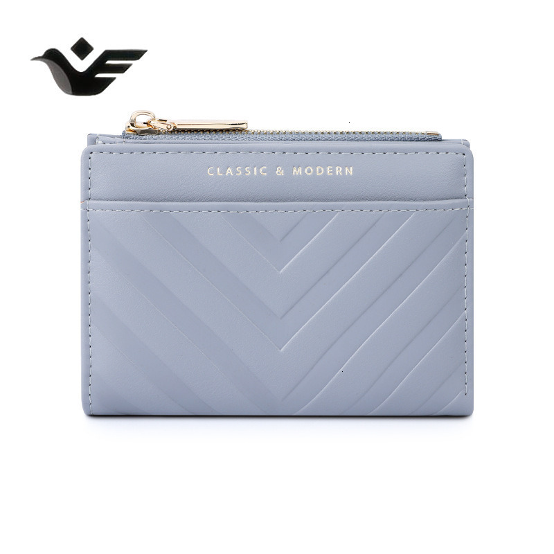 Feiyan Free Shipping New Designer Bag Luxury Shopping Bag Striped Embossed PU Leather Wallet For Women Ins Multi-card Slot Cross-border Versatile Smal