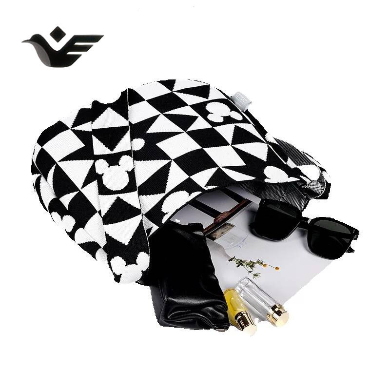 Feiyan Free Shipping New Designer Bag Luxury Shopping Bag Niche Print Women's Printed Shoulder Bag Fashion Casual Trend Polyester Shoulder Bag