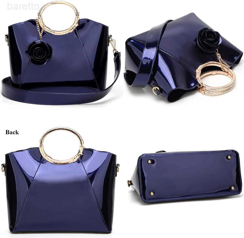 Leather Handbags for Women Top Handle Tote Bags Stylish Satchel Handbag Evening Bag Purses Ladies Shoulder Bags M250904