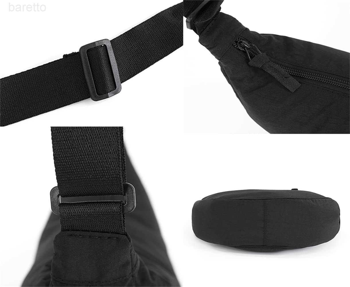 Crossbody Bag Hobo Sling Crescent Bags Women Men Trendy Small Shoulder Bag Purse Dumpling Casual Handbag Adjustable Strap M250903