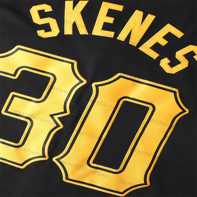 30 Skenes Wholesale Embroidered Baseball Jerseys Clemente Stargell Tekue McCutchen ed Personalized Name Number Jersey for Daily Casual Sports Wear33