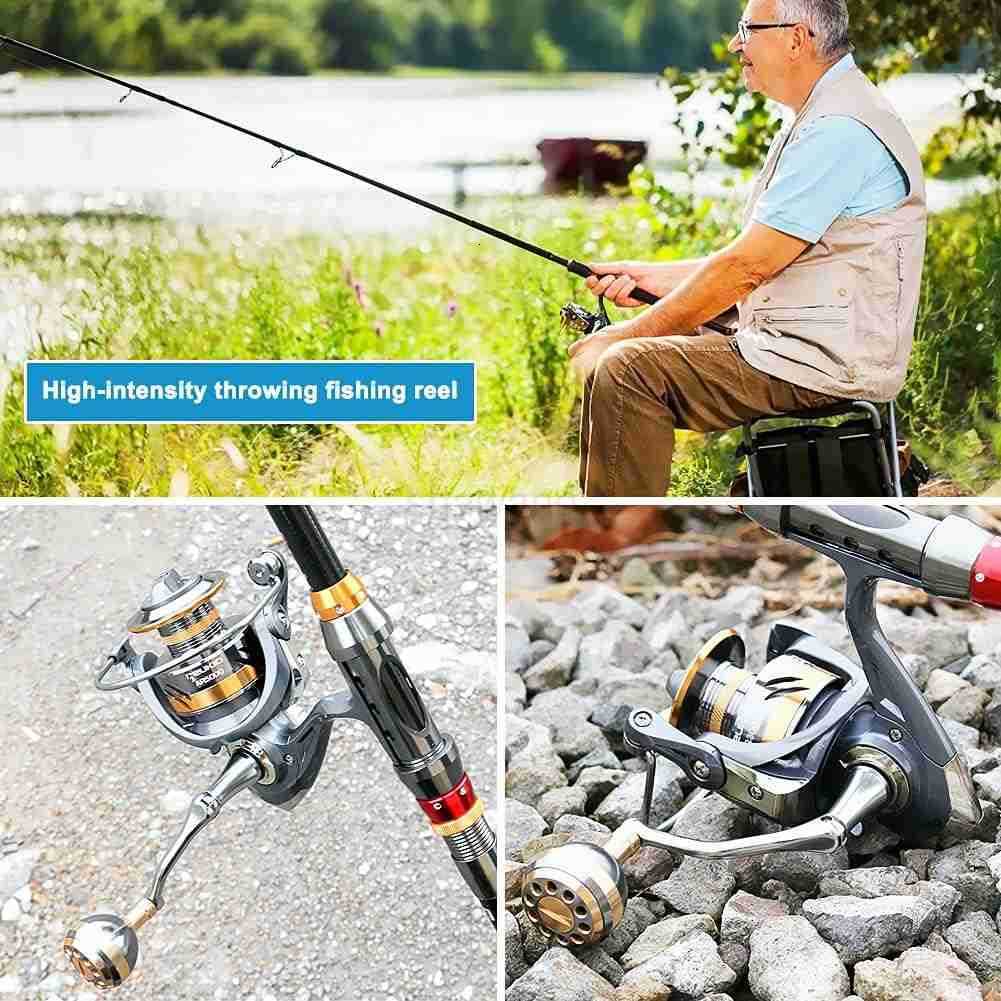 Lightweight Inshore Surf Fishing Reel Heavy Duty Smooth Catfish Spinning Fishing Reel for Saltwater Freshwater Fishing W250904